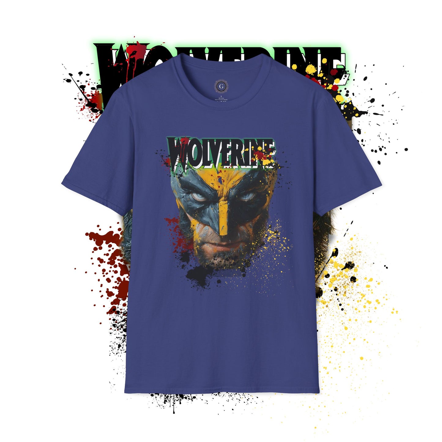 Wolverine Art-Deco Design - T-Shirt