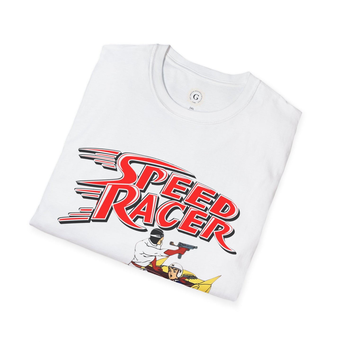 Speed Racer - Racer X - Shooting Star Unisex Softstyle T-Shirt