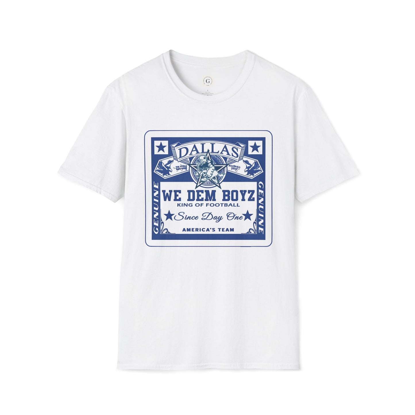 Dallas Cowboys Genuine Unisex Softstyle T-Shirt