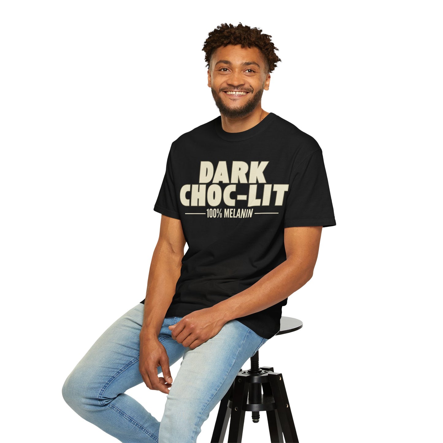 Out On Faith Apparel Dark Choco-Lit - PREMIUM T-Shirt