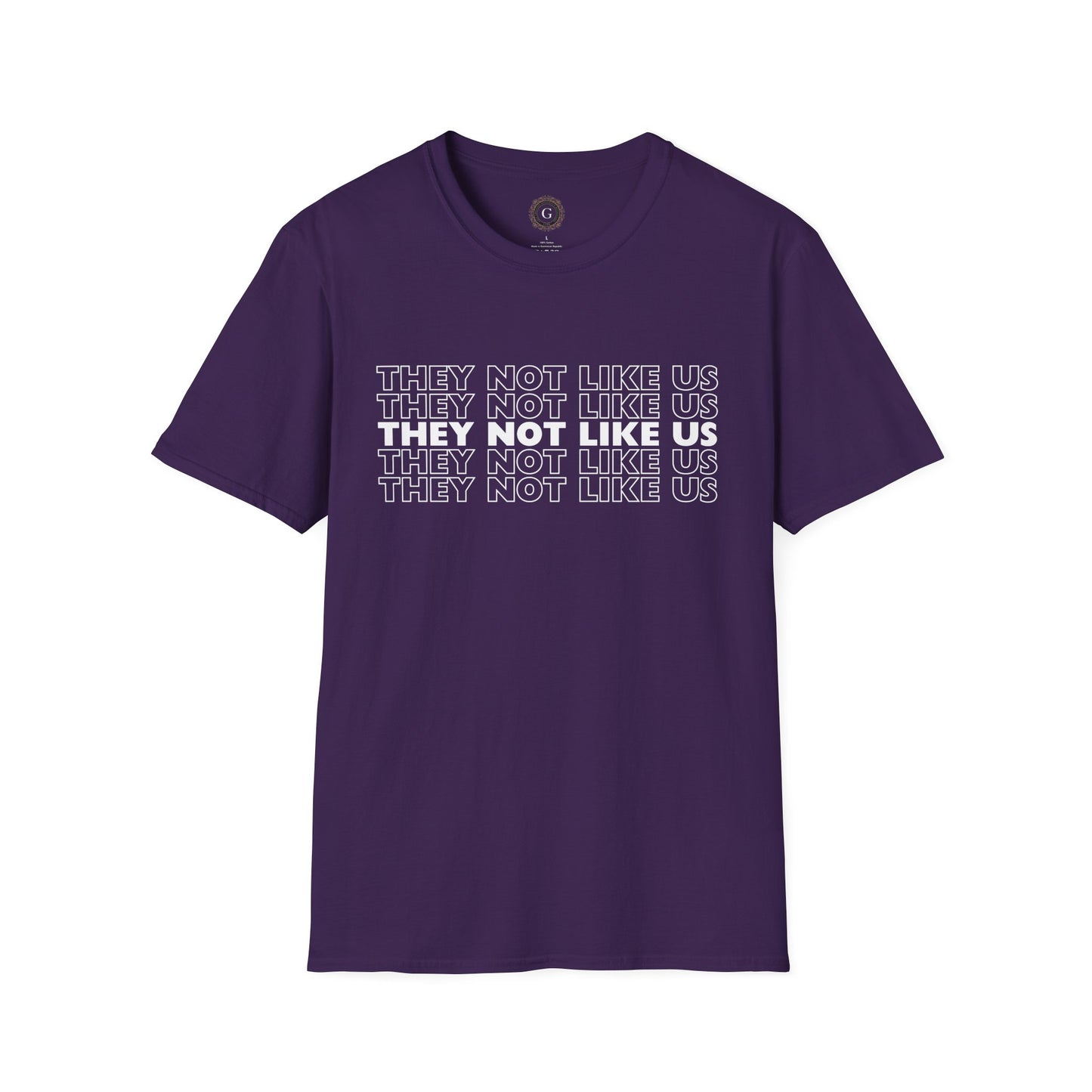 They Not Like Us - Print Unisex Softstyle T-Shirt