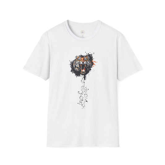 Tiger Abstract Softstyle T-Shirt