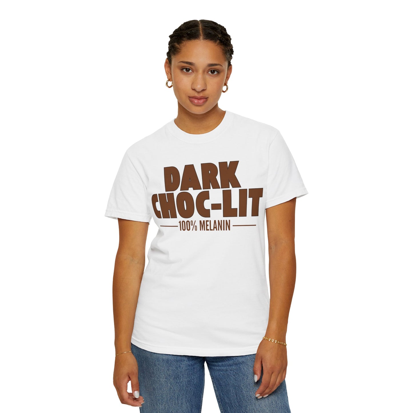 Out On Faith Apparel Dark Choco-Lit - PREMIUM T-Shirt