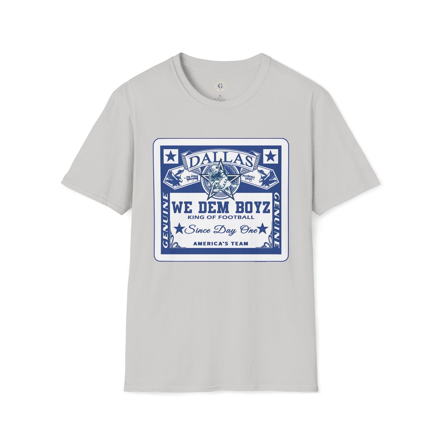 Dallas Cowboys Genuine Unisex Softstyle T-Shirt