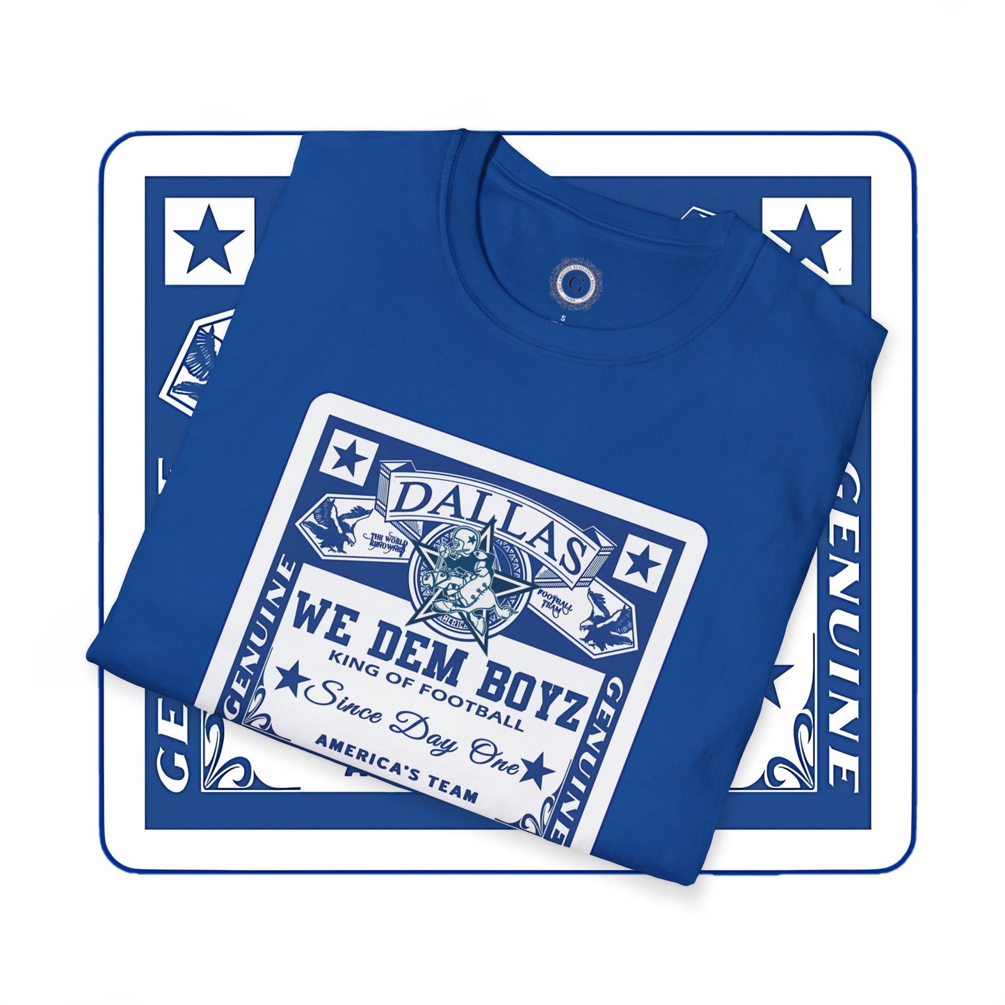 Dallas Cowboys Genuine Unisex Softstyle T-Shirt