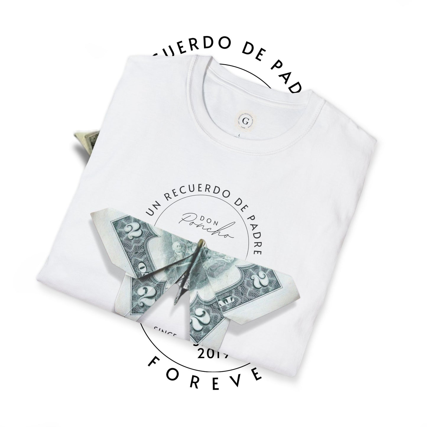 $2 Dollar Bill Don Poncho - Unisex Softstyle T-Shirt