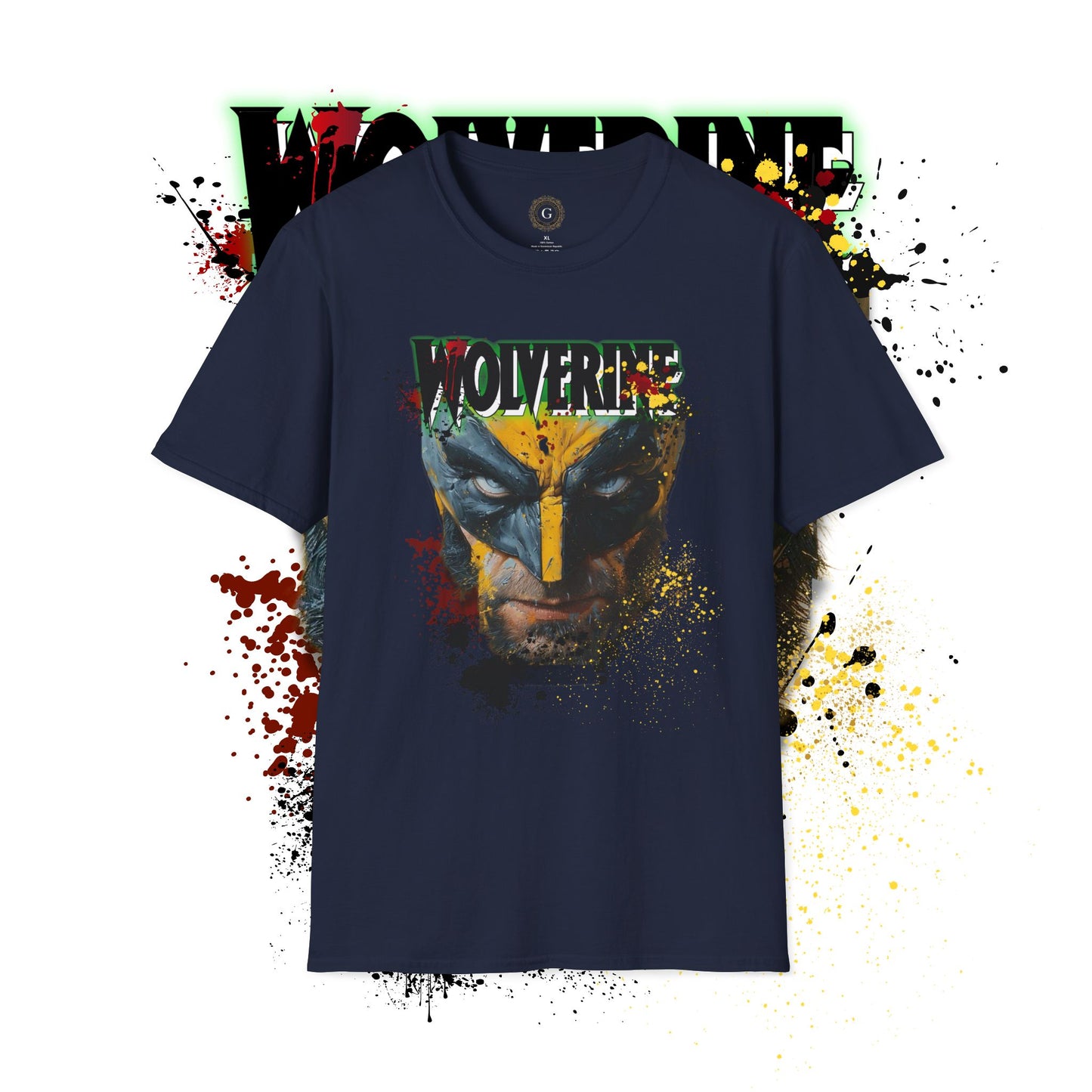 Wolverine Art-Deco Design - T-Shirt