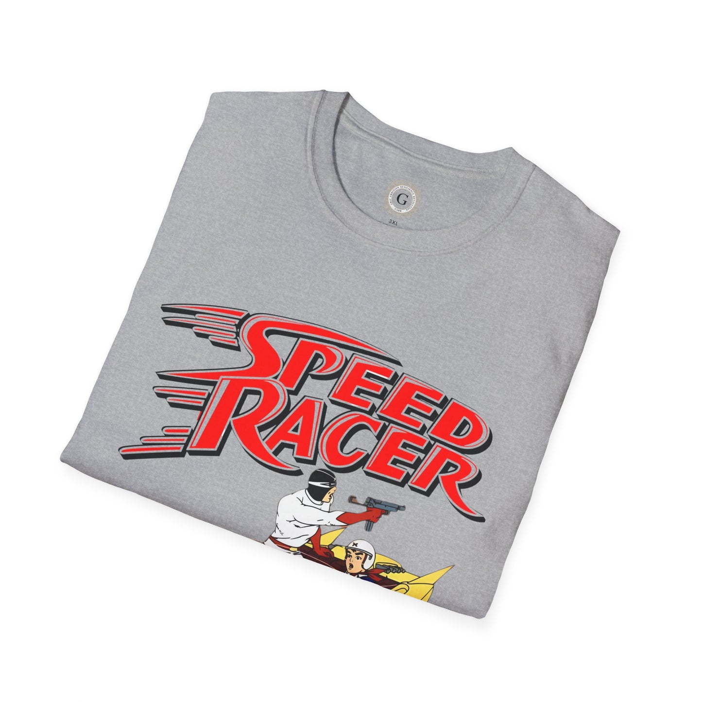 Speed Racer - Racer X - Shooting Star Unisex Softstyle T-Shirt