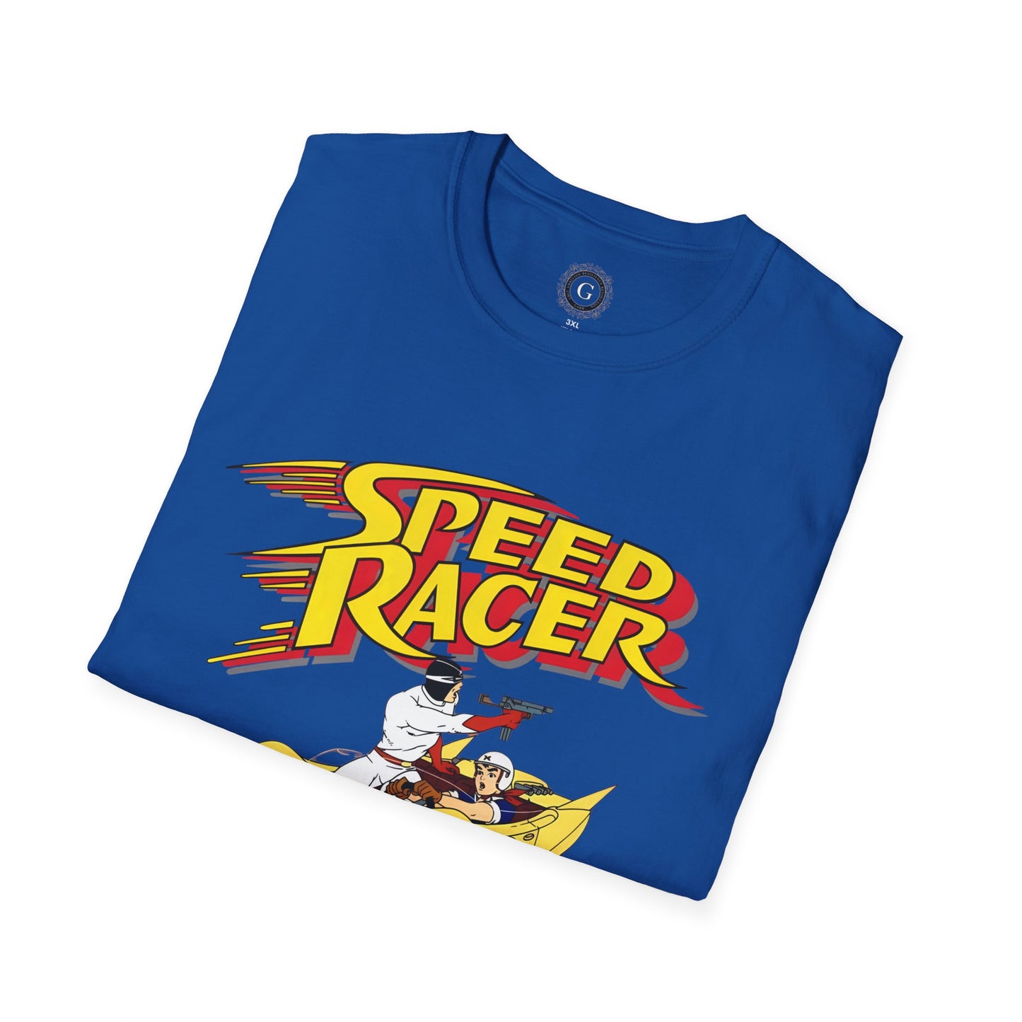 Speed Racer - Racer X - Shooting Star Unisex Softstyle T-Shirt