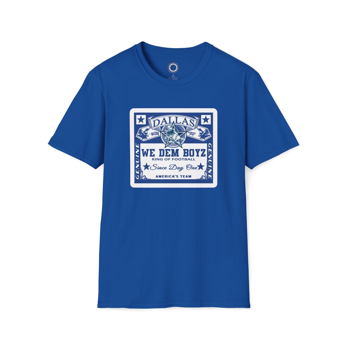 Dallas Cowboys Genuine Unisex Softstyle T-Shirt