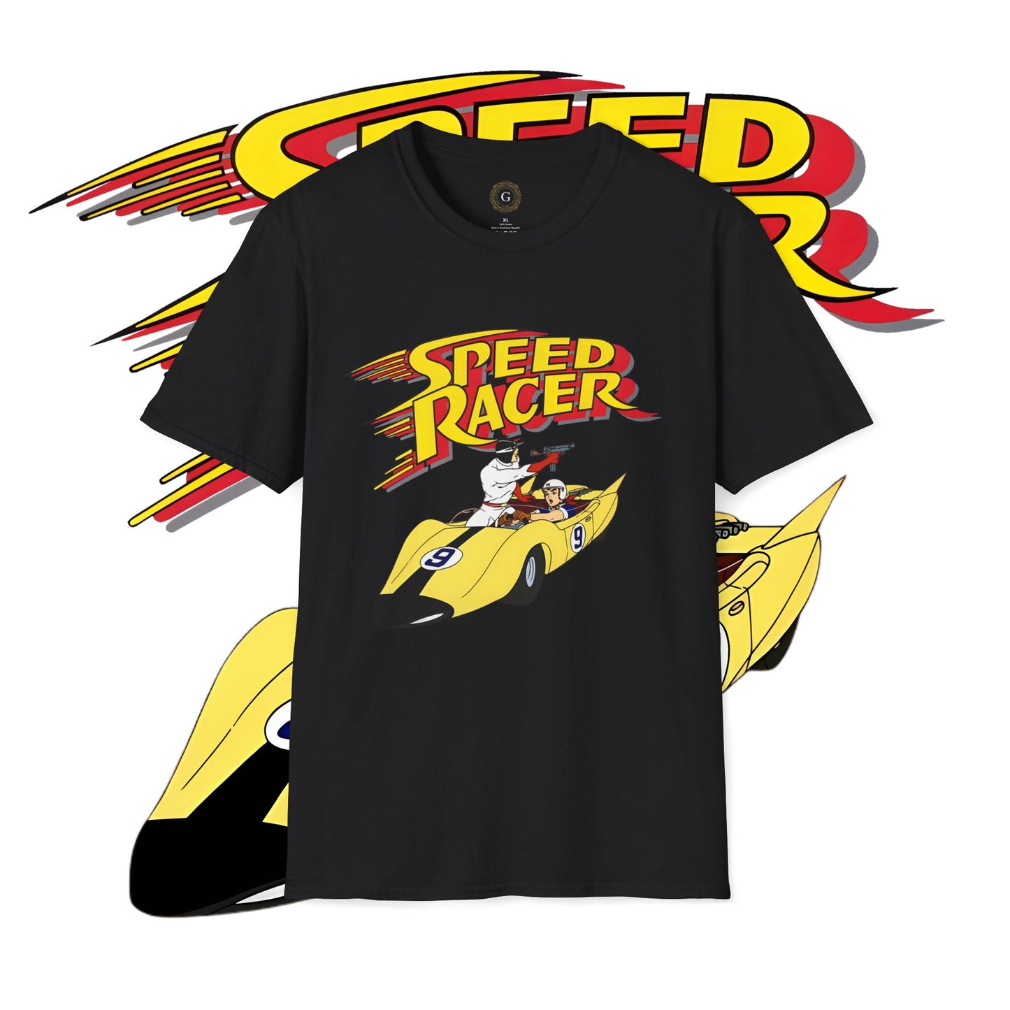 Speed Racer - Racer X - Shooting Star Unisex Softstyle T-Shirt