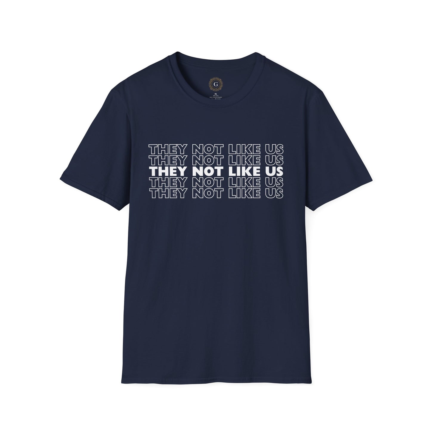 They Not Like Us - Print Unisex Softstyle T-Shirt