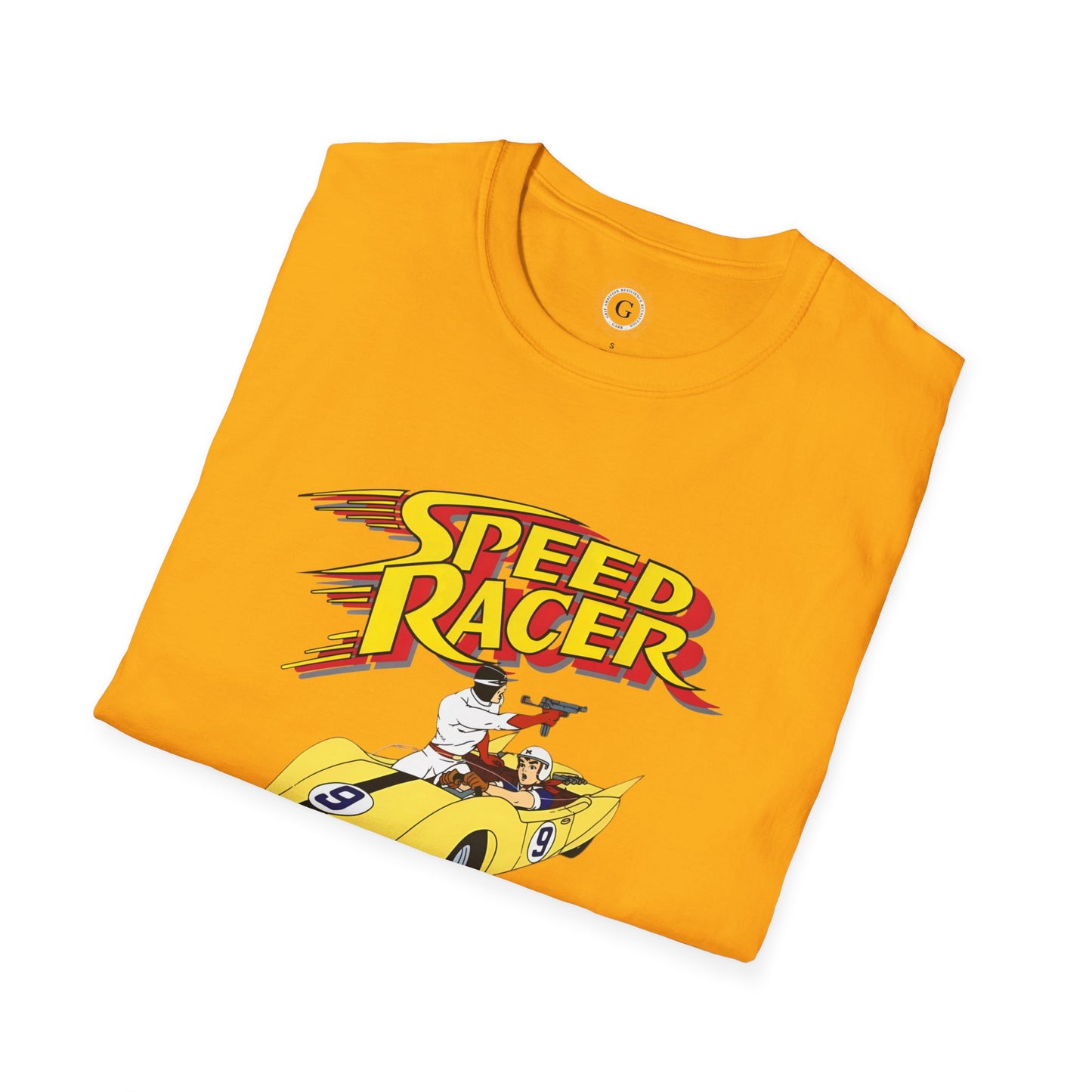 Speed Racer - Racer X - Shooting Star Unisex Softstyle T-Shirt